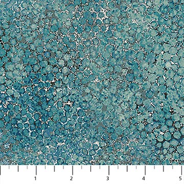 Northcott - Shimmer Metallic - Pebbles, Iceberg