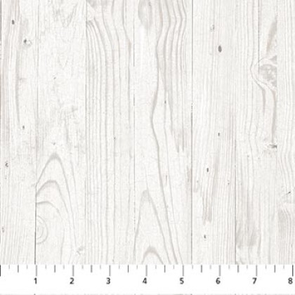 Northcott - Snow Much Fun Flannel - Wood Grain, Cream