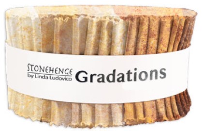 Northcott - Stonehenge Gradations II - 40 x 2½' Strip Roll, Canyon