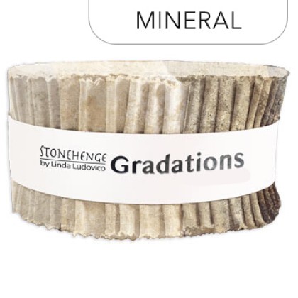 Northcott - Stonehenge Gradations II - 40 x 2½' Strip Roll, Mineral