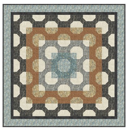 Northcott Pattern - Pidgeon Hole - Based on My Type Collection - 78 x78'