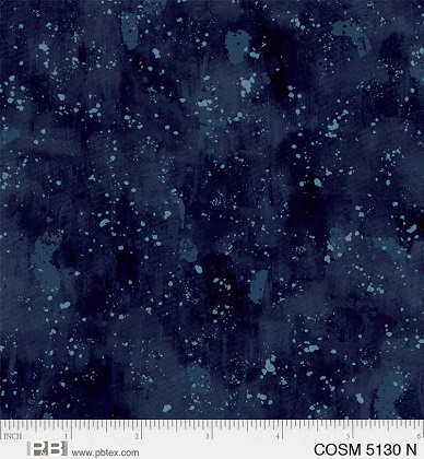 P & B Textiles - Cosmos - Basic Tonal, Navy