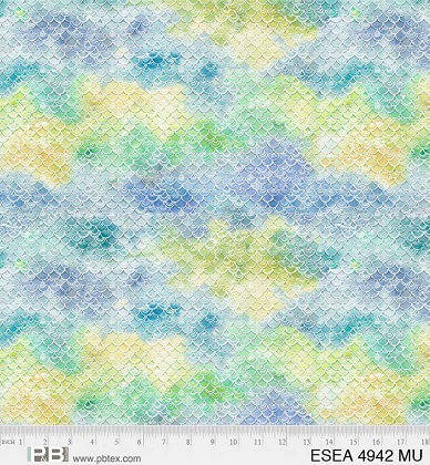 P & B Textiles - Enchanted Seas - Stormy Seas, Multi