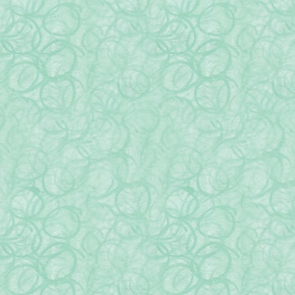 P & B Textiles - Still Life - Circle Texture, Mint