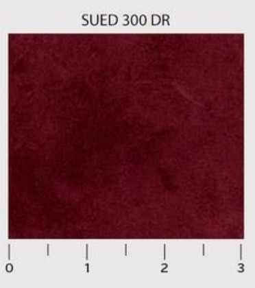 P & B Textiles - Suede - Blender, Dark Red