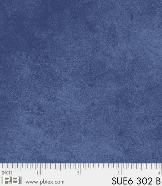 P & B Textiles - Suede 6, Blue