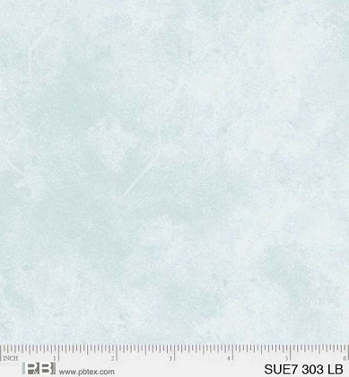 P & B Textiles - Suede 7 - Blender, Light Blue