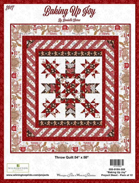 Quilt Kit - Baking Up Joy by Wilmington Prints (Throw)