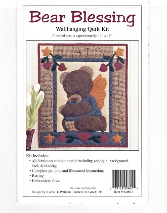 Quilt Wall Hanging Kit - Bear Blessing - Size: 13' X 15'