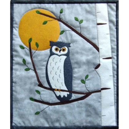 Quilt Wall Hanging Kit - Night Owl