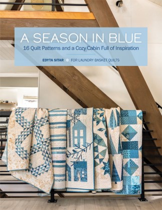 Quilting Book - A Season in Blue - Edyta Sitar