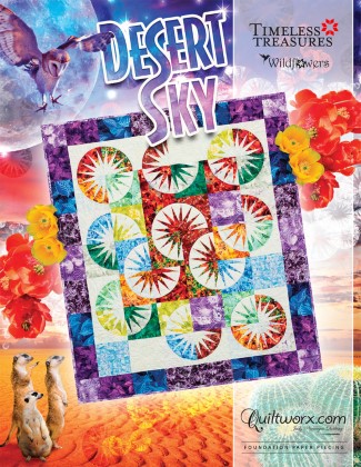 Quilting Book - Desert Sky - Foundation Paper Piecing