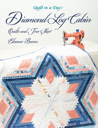 Quilting Book - Diamond Log Cabin Quilts & Tree Skirt