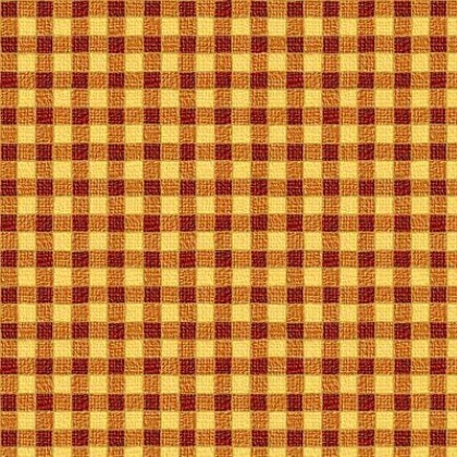 Quilting Treasures - Autumn Forest - Gingham, Amber