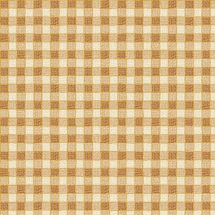 Quilting Treasures - Autumn Forest - Gingham, Tan