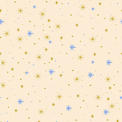 Quilting Treasures - Holy Gatherings - Stars, Cream