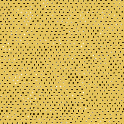 Quilting Treasures - Pixie Dot - Square Dot Blender, Gold