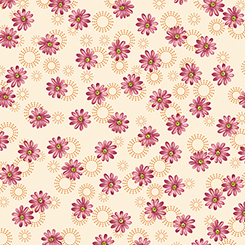 Quilting Treasures - Sophia - Daisy, Pink