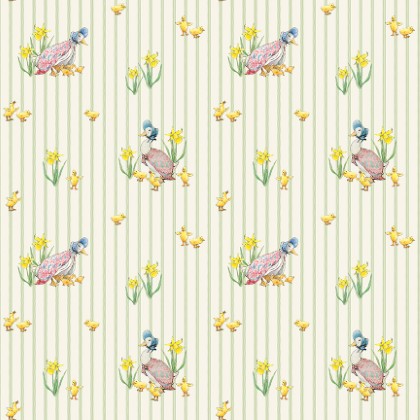 Riley Blake - Peter Rabbit & Friends - Duck Stripe, Cloud