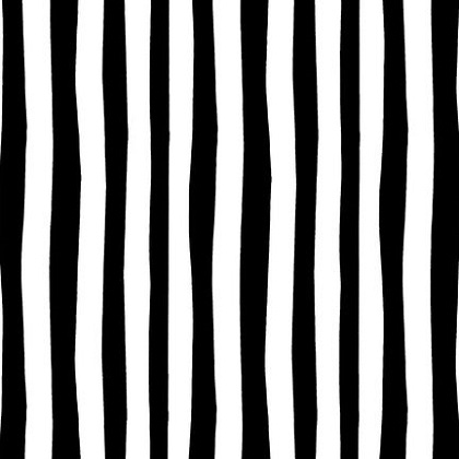 Robert Kaufman - Celebrate Seuss! - Stripes, Black/White