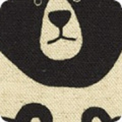 Robert Kaufman - Cotton Flax - Bears, Natural