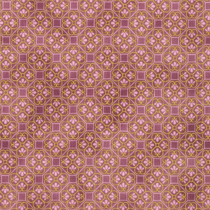 Robert Kaufman - Imperial Collection Honoka - Quatrefoil, Mauve