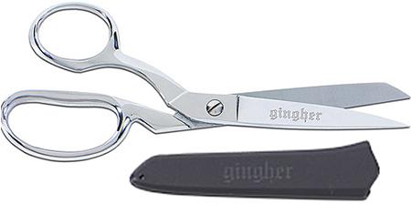 Gingher Left Handed Bent Scissors 8 — SewLéana