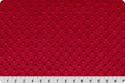 Shannon Fabrics - Cuddle Dimple, Crimson