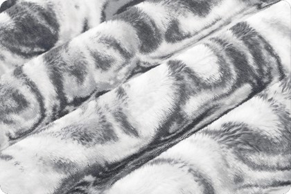 Shannon Fabrics - Luxe Cuddle - Limestone, Chrome