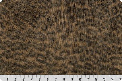 Shannon Fabrics - Savannah Fur, Caramel