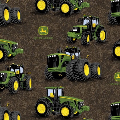 Springs Creative - John Deere - Proven Power, Brown