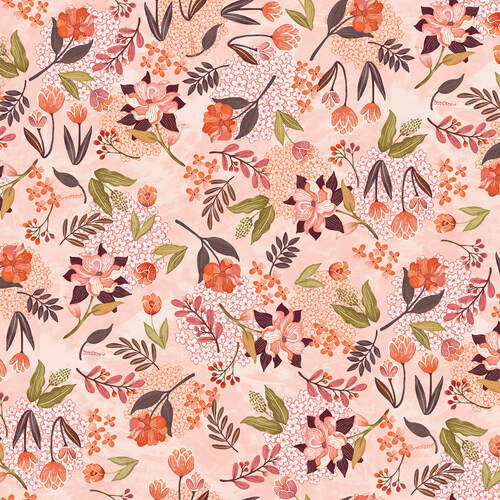 Studio E - Canyon Birds - Large Botanical, Blush