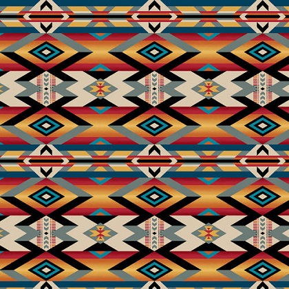 Studio E - Wild Wild West - Serape Blanket, Multi