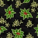 Studio E - Winter Bliss - Holly, Black