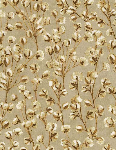 Timeless Treasures - Harvest - Cotton Blossoms, Cream