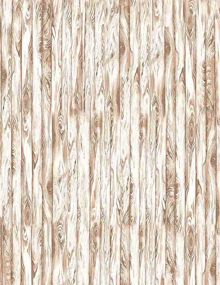 Timeless Treasures - Holiday Retreat - Vertical Wood Texture, Natural