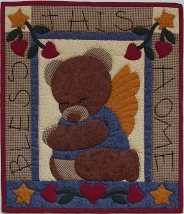 Wall Quilt Pattern - Bear Blessing - Size: 13' X 15'