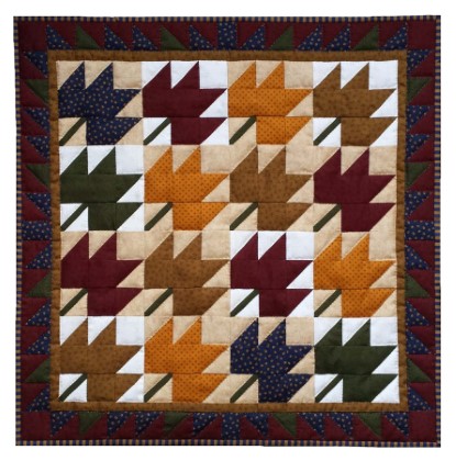 Wall Quilt Pattern - Leaves