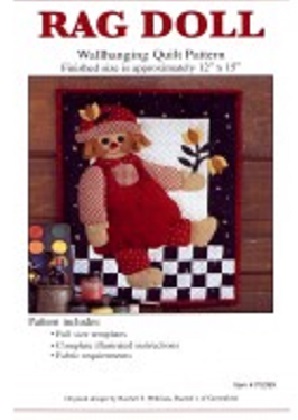 Wall Quilt Pattern - Rag Doll - Size: 13' x 15'