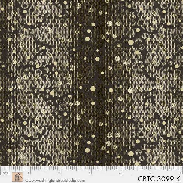 Washington Street Studio - Classic Black & Tan - Textured Dot, Dark Brown