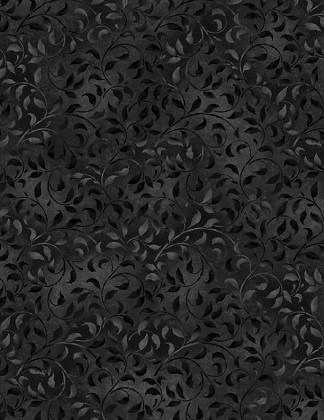 Wilmington Prints - Essentials Climbing Vine, Black