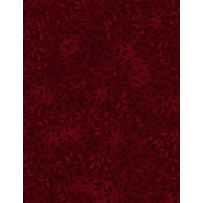 Wilmington Prints - Essentials Climbing Vine, Dark Red