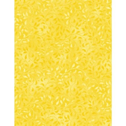 Wilmington Prints - Essentials Climbing Vine, Golden Yellow