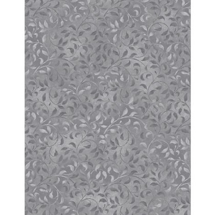 Wilmington Prints - Essentials Climbing Vine, Pewter