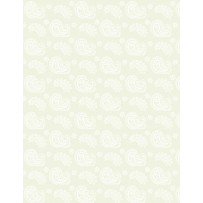 Wilmington Prints - Essentials Cookie Dough - Paisley Toss, Cream