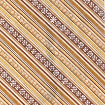 Wilmington Prints - Jingle Bell Snowmen - Diagonal Stripe, Brown