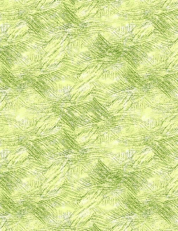 Wilmington Prints - Lavender Lemonade - Crosshatch Texture, Lime