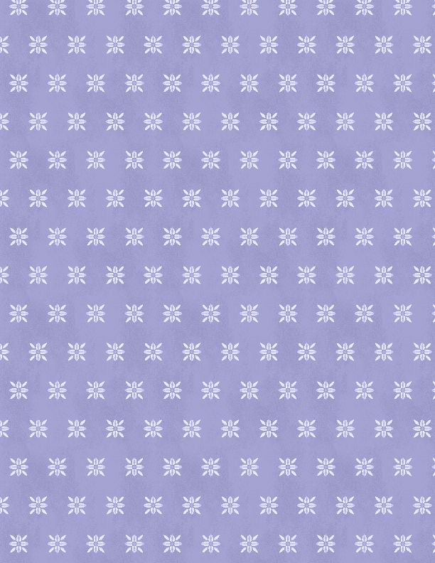 Wilmington Prints - Morning Blooms - Ditzy, Purple