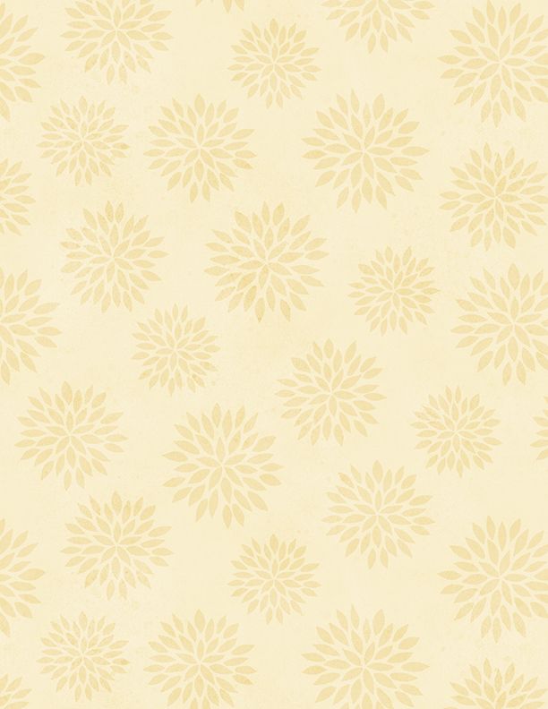 Wilmington Prints - Sunflower Splendor - Tonal Flowers, Cream