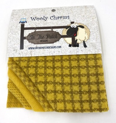 Wooly Charms - Sunflower - 5' Squares